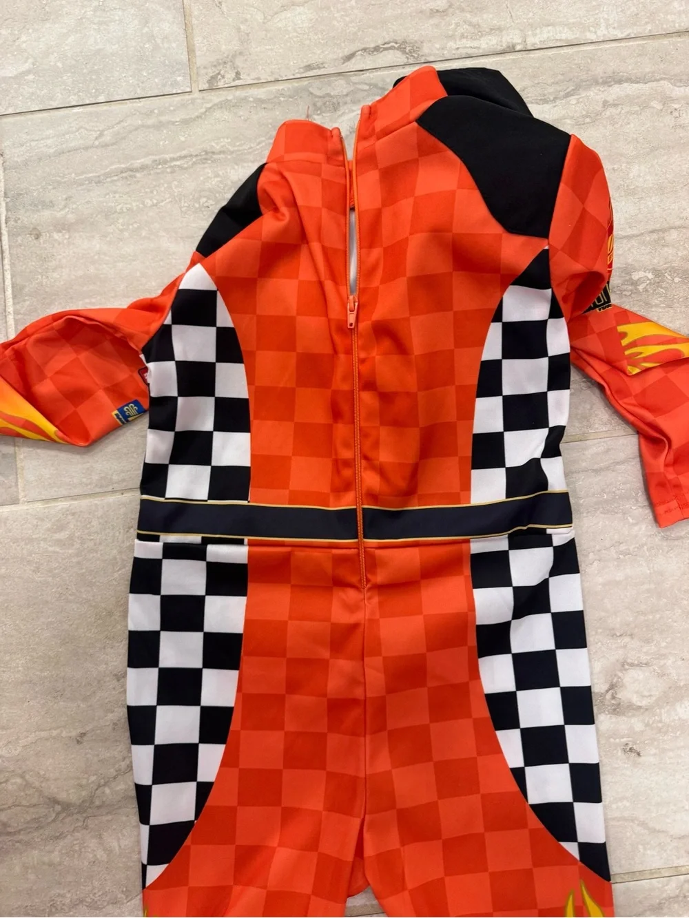 lightning mcqueen race car driver costume